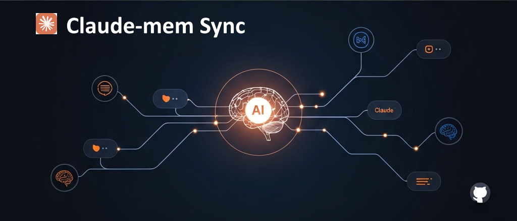 claude-mem-sync — team memory sharing for claude-mem, synced across developers via Git